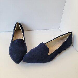 Elegant Navy Blue Women's Loafers